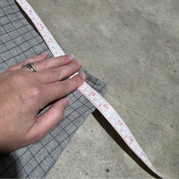 Ralph Lauren Wool‎ Skirt Size 4 Plaid Flare Peplum Equestrian Gilmore Girls Fall - Picture 4 of 5